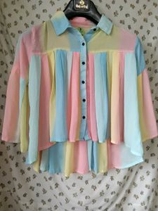Pastel Rainbow Blouse