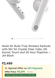 Noise Air Buds TWS With Battery issue