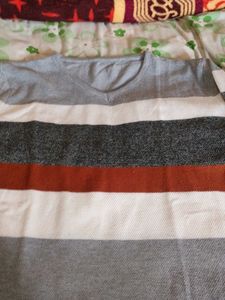 Striped Knit Sweater