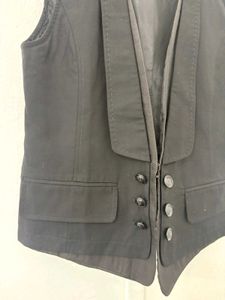 Black Formal Vest