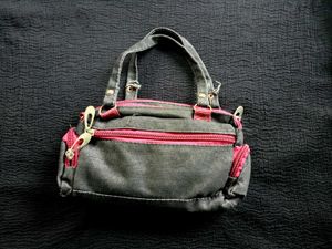 little vintage denim hand Bag
