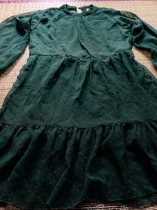Green Dot Dress