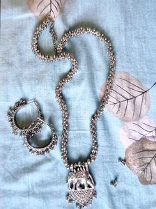 Elephant Pendant Jewelry Set