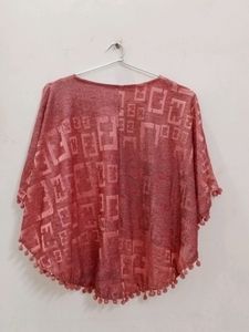 Textured Cape Top