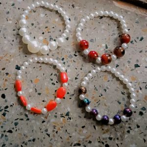 Handmade Pearl Bracelets