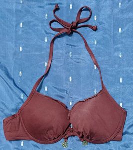H&amp;M Rust Bikini top