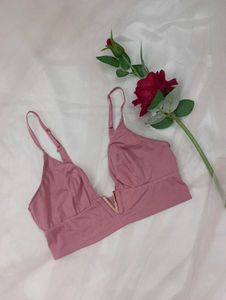 Mauve V-Wire Bralette
