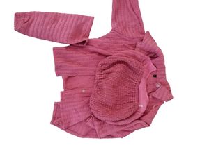 Pink Smocked Tube Top