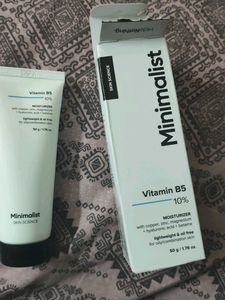 Minimalist Vitamin B5 Moisturizer, for Brithening