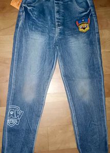 Jeans For Boy- Paw Petrol Character (New)