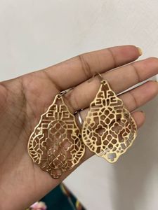 Silver Jhumka Earrings