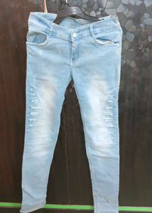 Women Stylish Jeans Blue