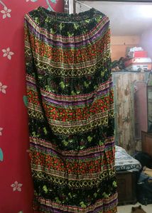 Boho Midi Skirt