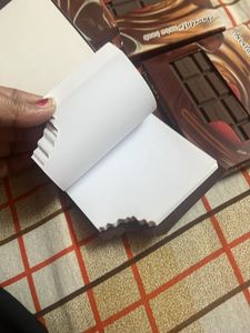 Choclate Fregnance Notebook Diary  (set Of 2)