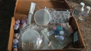 RESINS ART KIT+7 sticker sheets😍😍