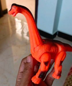 Orange Dinosaur Toy