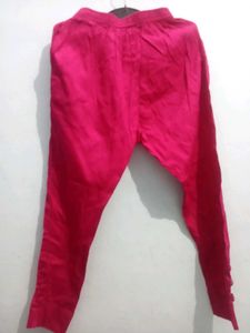 Pure Cotton Pink Embroidered Salwar Kameez