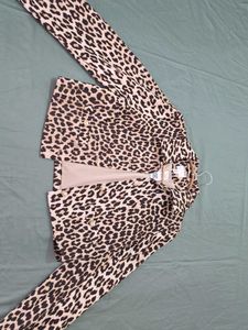 H&amp;M Leopard Print Jacket