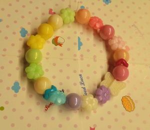 Handmade Pastel Color Beaded Bracelet