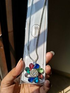 Multicolor Chain Pendant