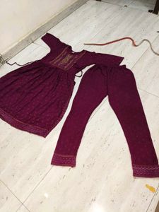 &#34;💃 Elegant Maroon Kurta Set | Ethnic Wear ✨&#34;