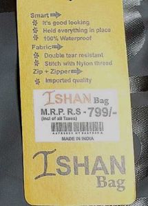 Stylish Black Backpack