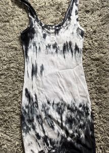 Zara Tie-Dye Bodycon Dress