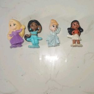 Disney Princess Figurine Set 4