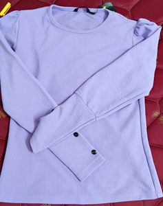 Lavender Long Sleeve Top