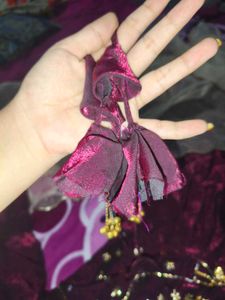 Burgundy Indian Frock