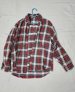 Checked Red Shirt