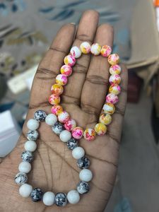 Colorful Beaded Bracelet Set