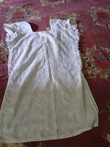 White Embroidered Blouse