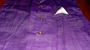 Purple Sleeveless Vest