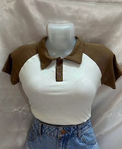 Polo Neck Tee