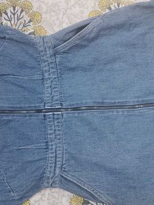 Vintage Denim Mini Dress