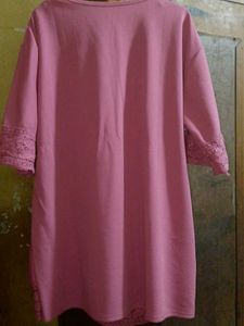 Floral Embroidered Tunic Top