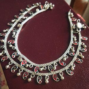 Silver Plated Anklets, Tarnish Free