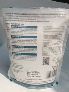 Organix Mantra Epsom Salt - 1 KG