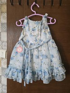 Floral Print Baby Dress