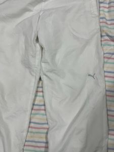 Puma White Track Pants