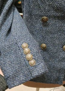 Blue Tweed Blazer