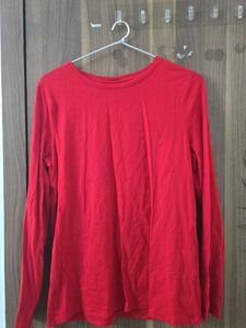 Red Long Sleeve T-Shirt