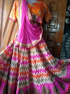 Colorful Lehenga Choli Set