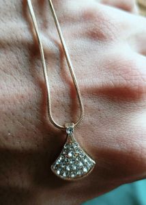 Rust free Gold Plated Girls necklace