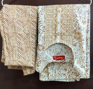3 Piece cotton Suit