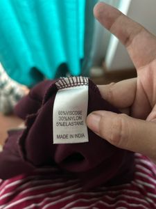 Burgundy Leggings