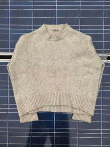 Beige Wool Blend Knit Sweater ( no negotiation )