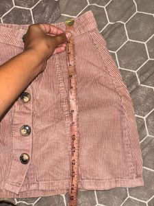 curdoroy mini skirt