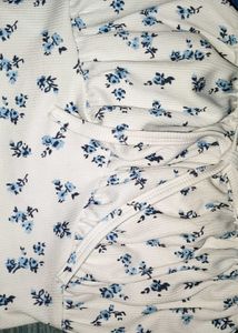 Floral Print Crop Top💕